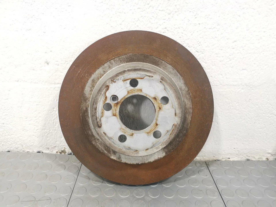 Mercedes-Benz 2014 CLS550 RWD 4.7 Rear Left Right Brake Disc Rotors Set Of 2 - Image 3 of 4