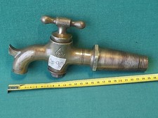 ANTICO VECCHIO RUBINETTO VECCHIA SPINA N° 25 IN BRONZO OTTONE PER BOTTI. AF90
