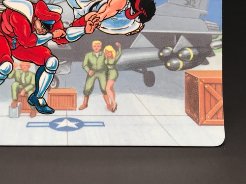 M. Bison STREET FIGHTER II battercodice a barre TCG CAPCOM GIAPPONESE 1992 raro F/S n. 77 - Foto 4 di 12