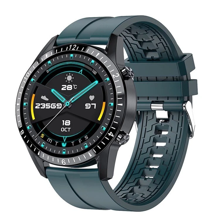 Reloj inteligente I9 Pro Series 8 45 mm disponible en malla de acero de cuero de silicona Foto 4 de 4