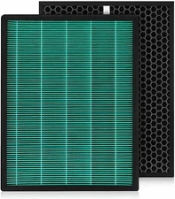 isinlive H13 HEPA Replacement Filter 2 Pack for Coway AIRMEGA Max 2 Air Purifier