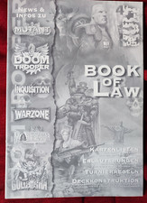 Book of Law - Mutant Chronicles DOOM TROOPER inquisition WARZONE Mortificator