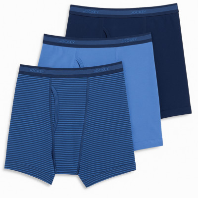 JOCKEY Classics Full-Rise Boxer Briefs XL for Men, Comfortable & Durable