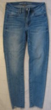 American Eagle Women's sz 4 denim JEANS jegging NEXT LEVEL TEMP TECH Med wash