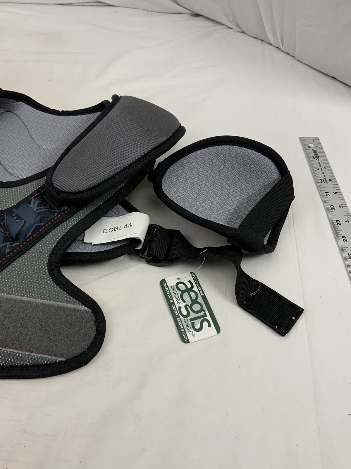 Gait Lacrosse Shoulder Pads S Gray Straps NWT YGI S0SP4 eBay