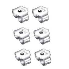 Real 925 Sterling Silver Cubic Zirconia Studs Earrings Men Ladies Women Kids Set