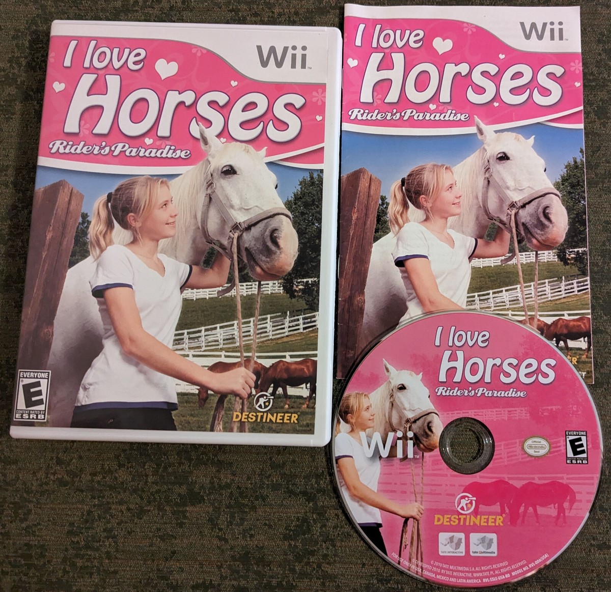 I Love Horses : Rider's Paradise - Nintendo Wii game - U.S Version