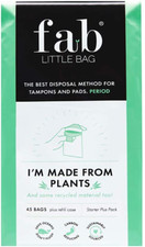 Fab Little Bag Sanitary Disposal Bags - Prevents Odours, No Mess, Eco-Friendly,