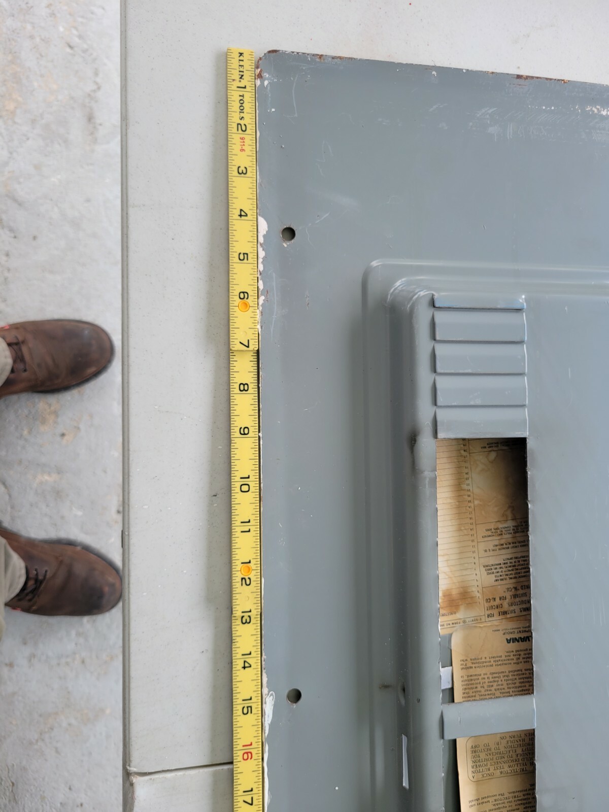 Sylvania Zinsco Panel Cover 225 Amp Main Breaker Mlb20 (2040) for sale