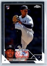 2023 Topps Chrome Update Jhony Brito RC USC81 Yankees