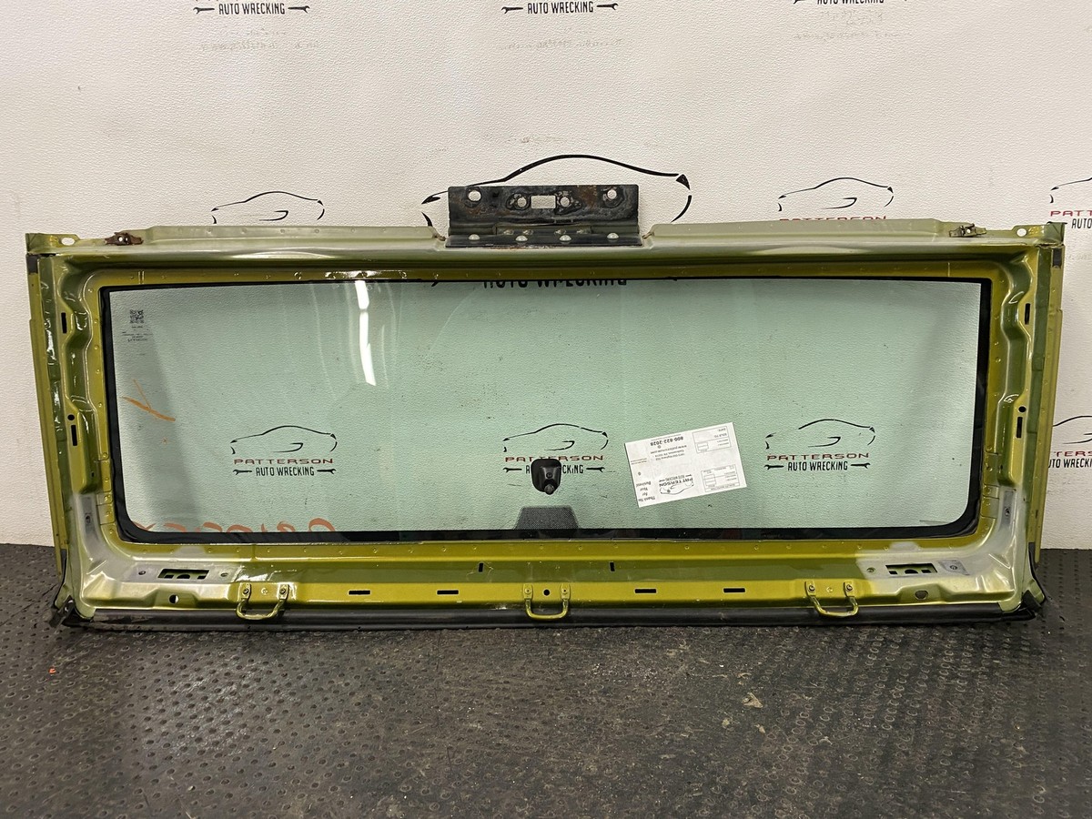 07-13 JEEP WRANGLER FRONT WINDSHIELD FRAME RESCUE GREEN