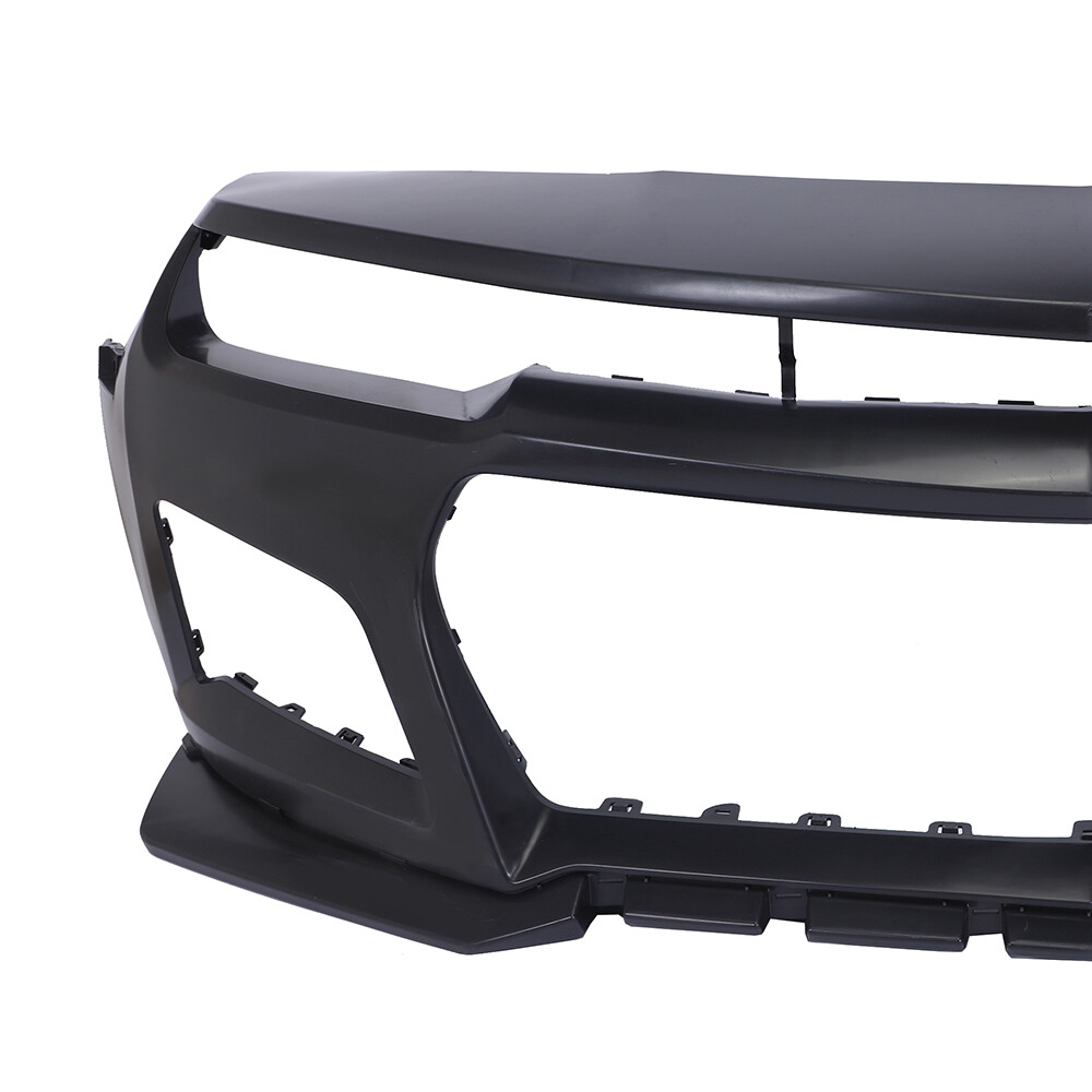 For Chevy Camaro 2010-2015 1LE Style Front Bumper Conversion Kit w/ Black Grille