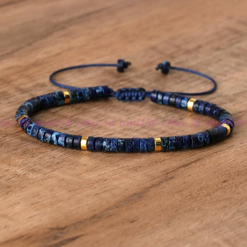Minimalist Dainty Crystal Assorted Natural Gemstone Beads Healing Reiki Bracelet - Picture 49 of 60