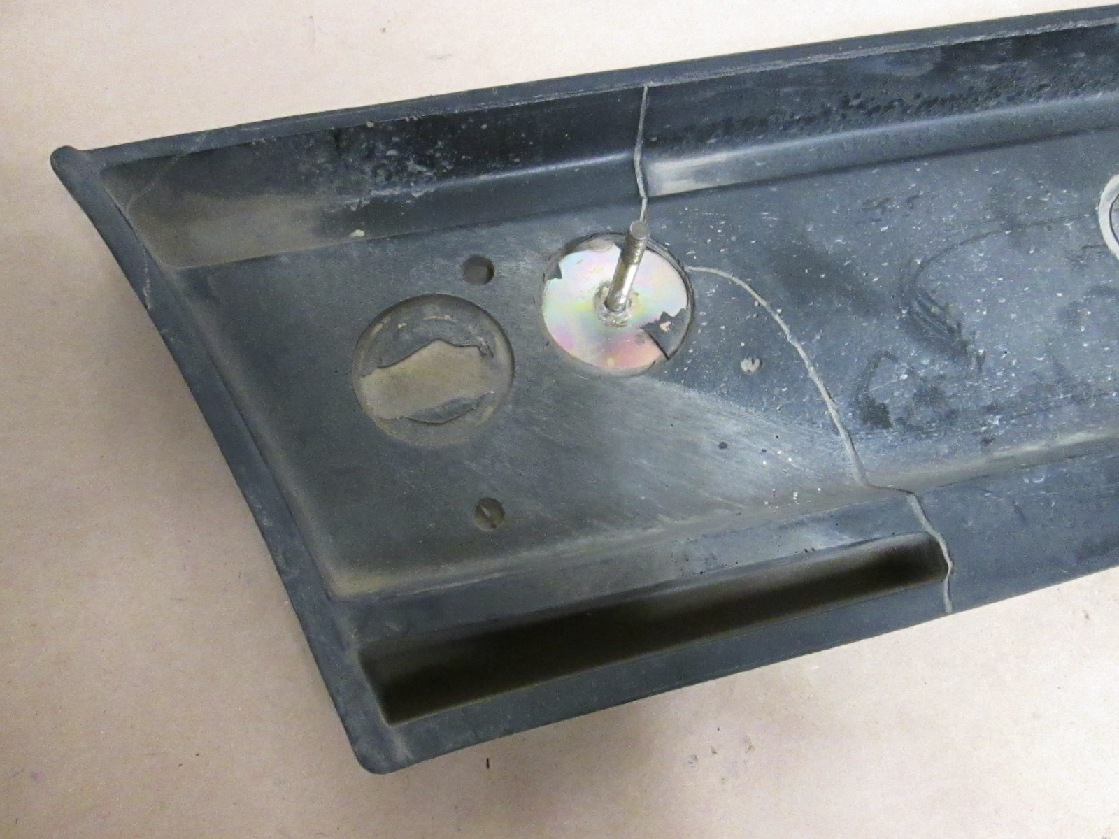 Ferrari Mondial 8, Mondial QV LH Front Side Rubber Bumper # 60841600