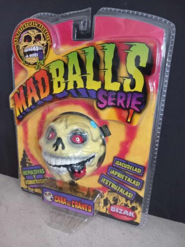 Cara de Cráneo (Skull Face) Madballs Serie 1 2007 Bizak Basic Fun Figure - Picture 3 of 6
