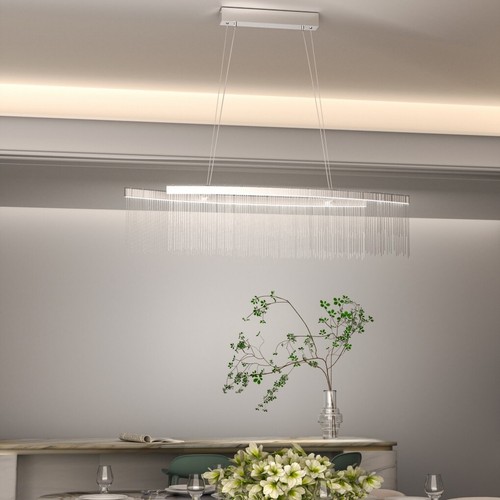 LED Dimming Chandelier Pendant Ceiling Light Living Dinning Room Bedroom Kitchen - Picture 19 of 23