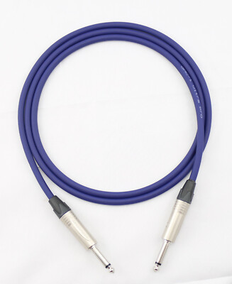 Klinkenkabel 6,35mm TS Gotham cable  GAC-1 Ultra pro 10018 Neutrik bl