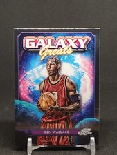 2023-24 Topps Chrome Cosmic - #GG-20 Ben Wallace - Galaxy Greats Detroit Pistons