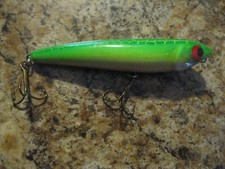 VINTAGE RARE "STI PUPFISH" TOP WATER LURE 3 1/2” CUSTOM PAINTED - EXCELLENT