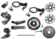 SRAM RED AXS E1, gruppo 2x12 misuratore di potenza 52/39 Rainbow, disco NUOVO