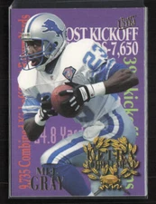 1995 Ultra Ultra Achievements #4 Mel Gray Detroit Lions
