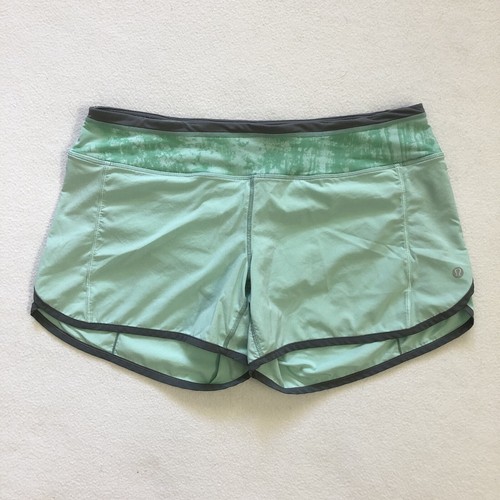 lululemon toothpaste shorts
