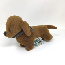 Ganz Cottage Collectibles bassotto vino cane tagliatore 7" lungo peluche 1995