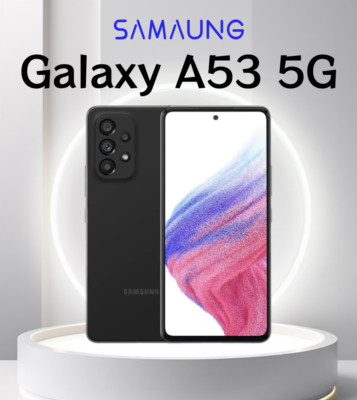 Brand New Sealed Samsung Galaxy A53 5G SM-A536U1 -128GB 6.5'' Black (Unlocked)
