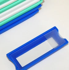 Horizontal Microscope Slides Stand Rest Stain Staining Rack Holder Dry Drying