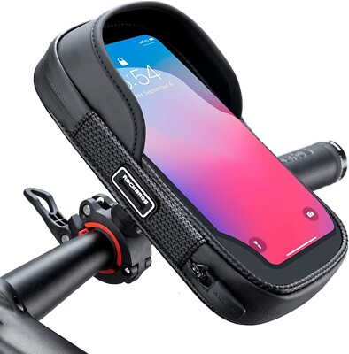 ROCKBROS Handytasche Fahrrad Motorrad Rahmentasche Lenkertasche für 6,7'' Handy