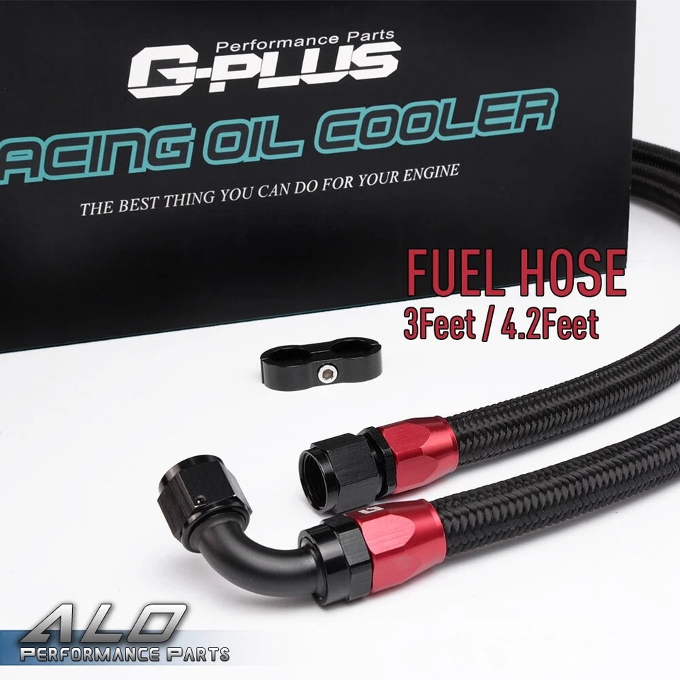 Ajuste para Subaru Impreza WRX/STi 2001-2005 19 filas AN10 enfriador de aceite de motor de aluminio Foto 4 de 4