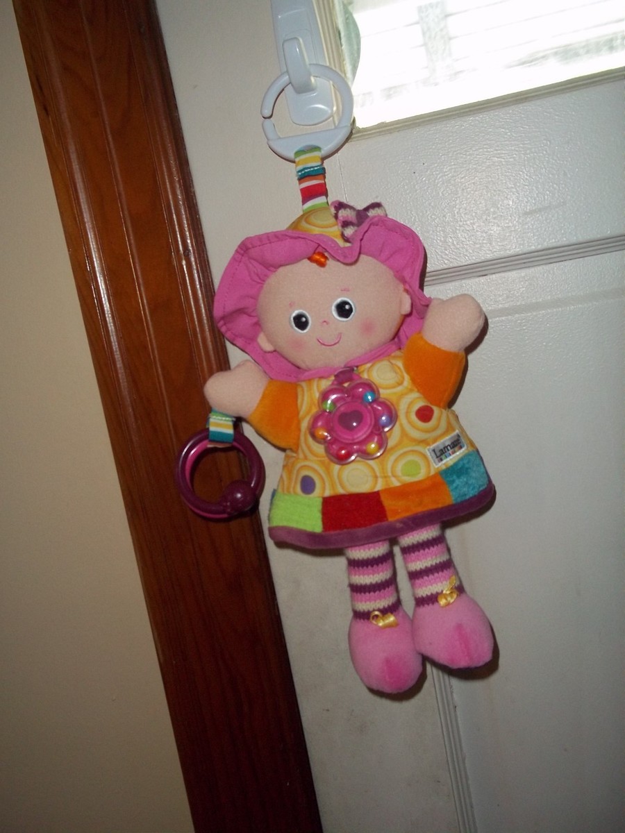 MY FRIEND EMILY PLUSH DOLL FIGURE LAMAZE PLAY AND GROW STROLLER