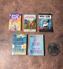 MINI BRANDS BOOKS 5 DIFFERENT BOOKS