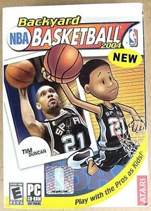 Sealed 2004 Atari Backyard Basketball Game PC