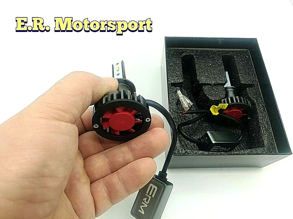 DAIHATSU CUORE VII 06- LAMPADE BILED WHITE 6000°K H4 12V 20KLM CANBUS NO ERROR - Immagine 4 di 4