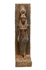 UNIQUE HANDMADE ANCIENT EGYPTIAN Statue Stone Large Sculpture Goddess Isis
