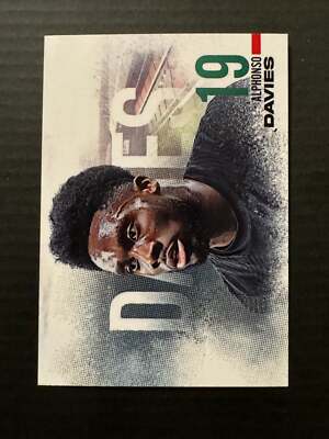 2024 Futera FX Landscape Emerald #08 Alphonso Davies 17/23