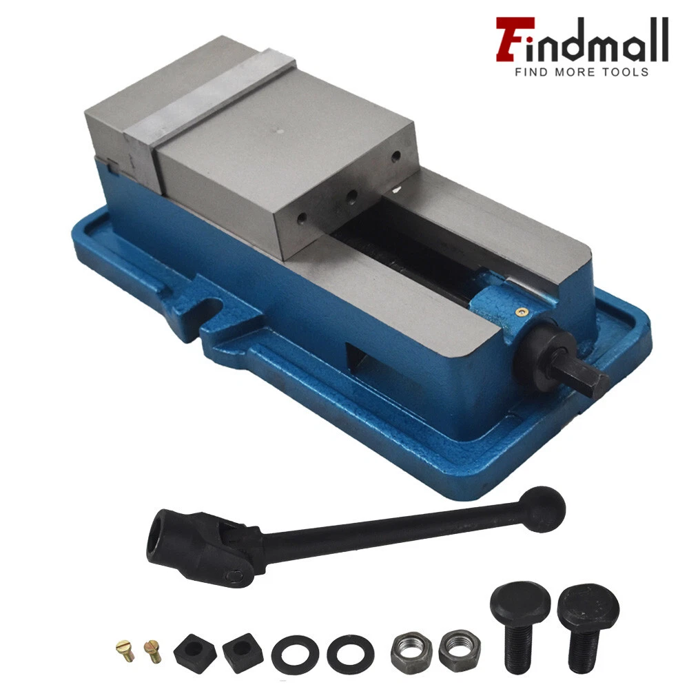 6 Bench Clamp Lock Vise Without 360 Swivel Base Milling Machine