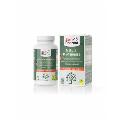 NATURAL D-Mannose 500 mg Kapseln 160 St