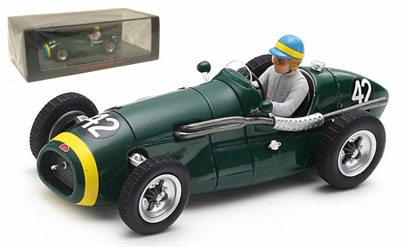 Spark S7243 Connaught A #42 French GP 1953 - Prince Bira 1/43 Scale