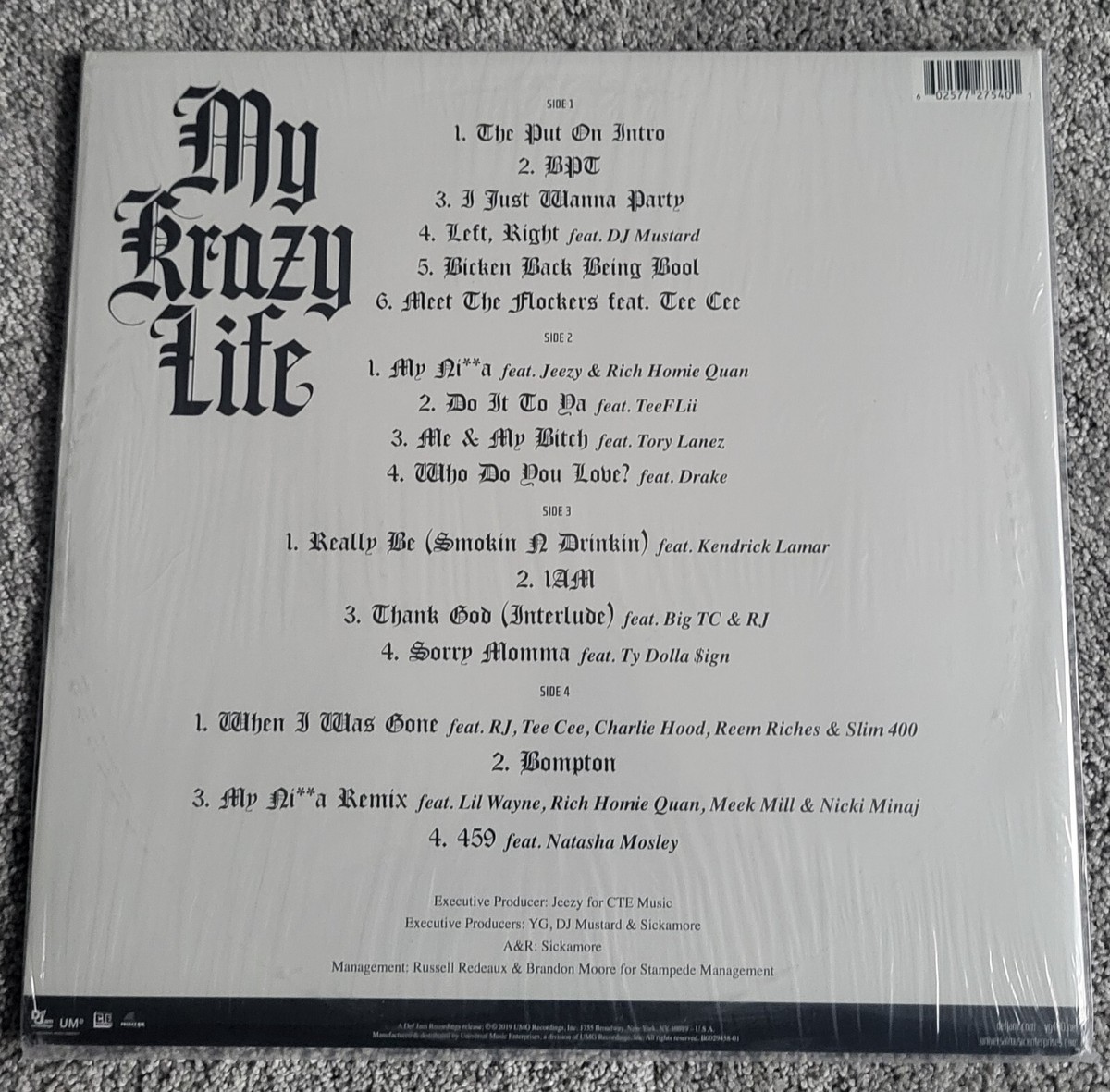 【シールド】YG / My Krazy Life My Krazy Life (Deluxe) - Album by YG | Spotify