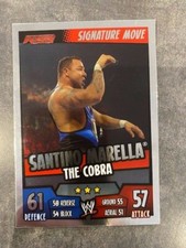 SANTINO MARELLA THE COBRA - TOPPS SLAM ATTAX EVOLUTION WRESTLING CARD - RAW