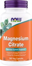 Now Supplements, Magnesium Citrate, Enzyme Function*, Nervous System Support*...