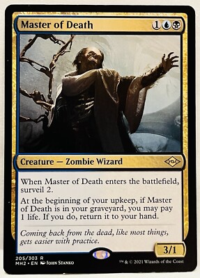 Master of Death - #205-MTG-Modern Horizons 2 (MH2)-Regular-LP