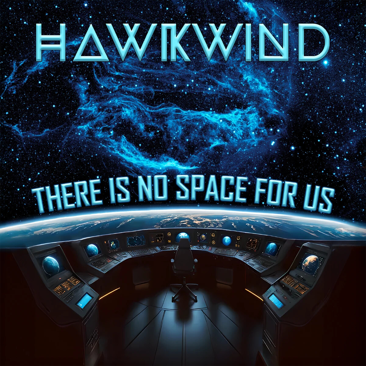Hawkwind There Is No Space For Us Double Black Vinyl LP New Sealed