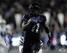 Derius Davis signed 8x10 photo PSA/DNA Autographed TCU