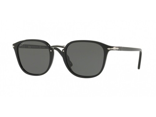 Persol Occhiali da Sole PO3186S 95/58 Nero verde polarizzato Uomo | eBay