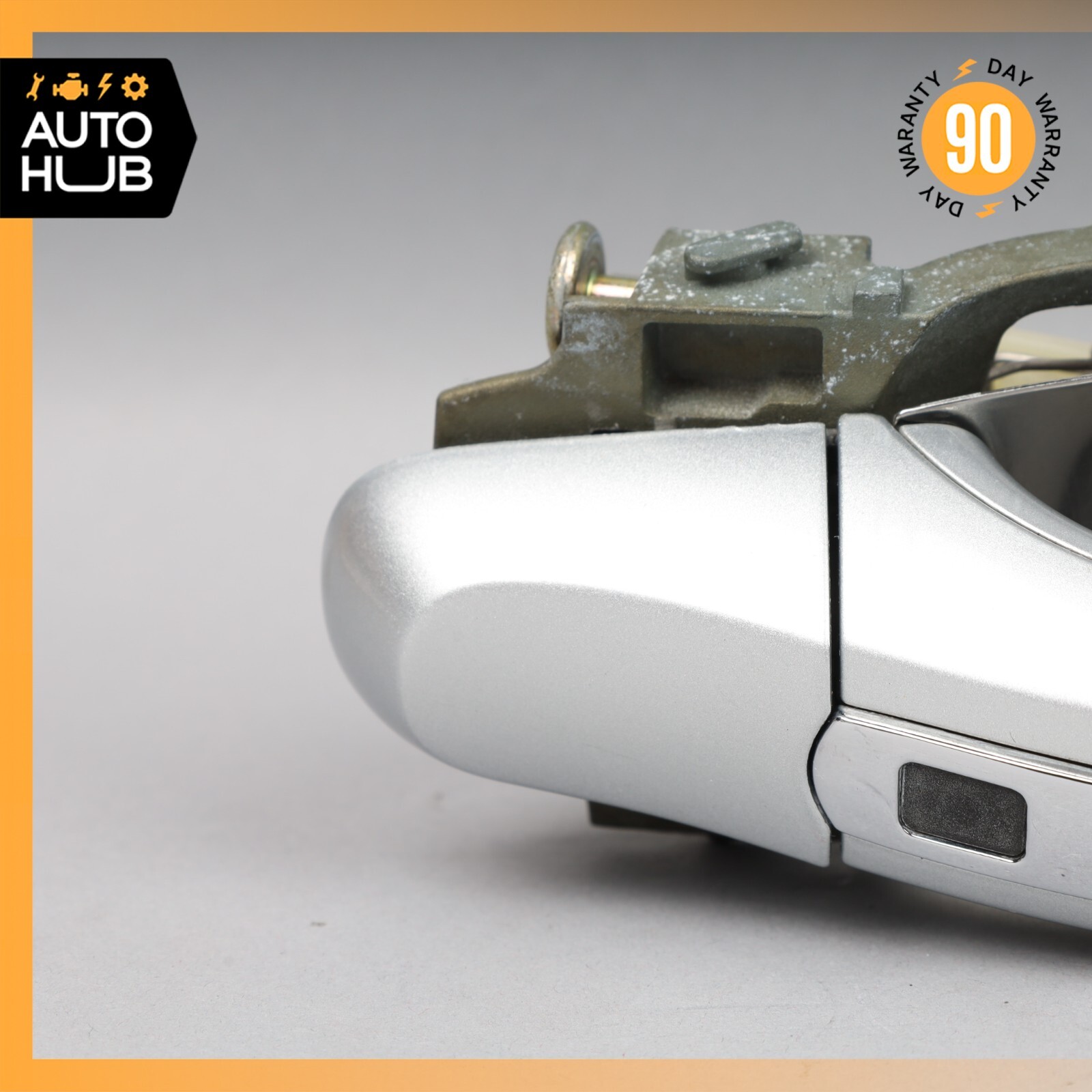 03-13 Bentley Continental GT GTC Right Side Door Handle Keyless Go Silver OEM