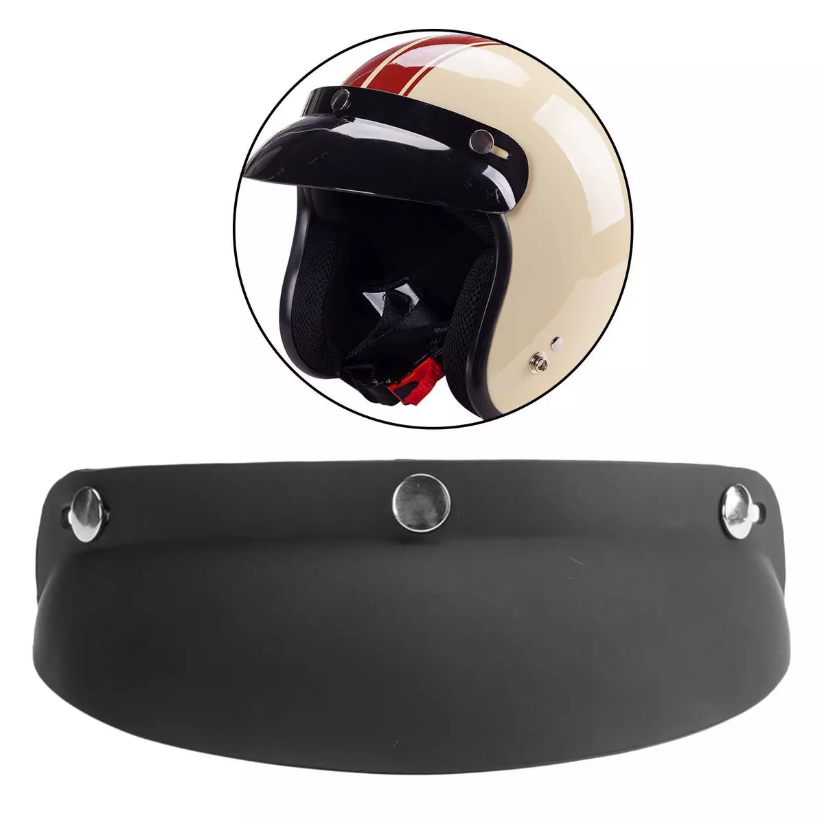 Motorcycle helmet cheap sun shade