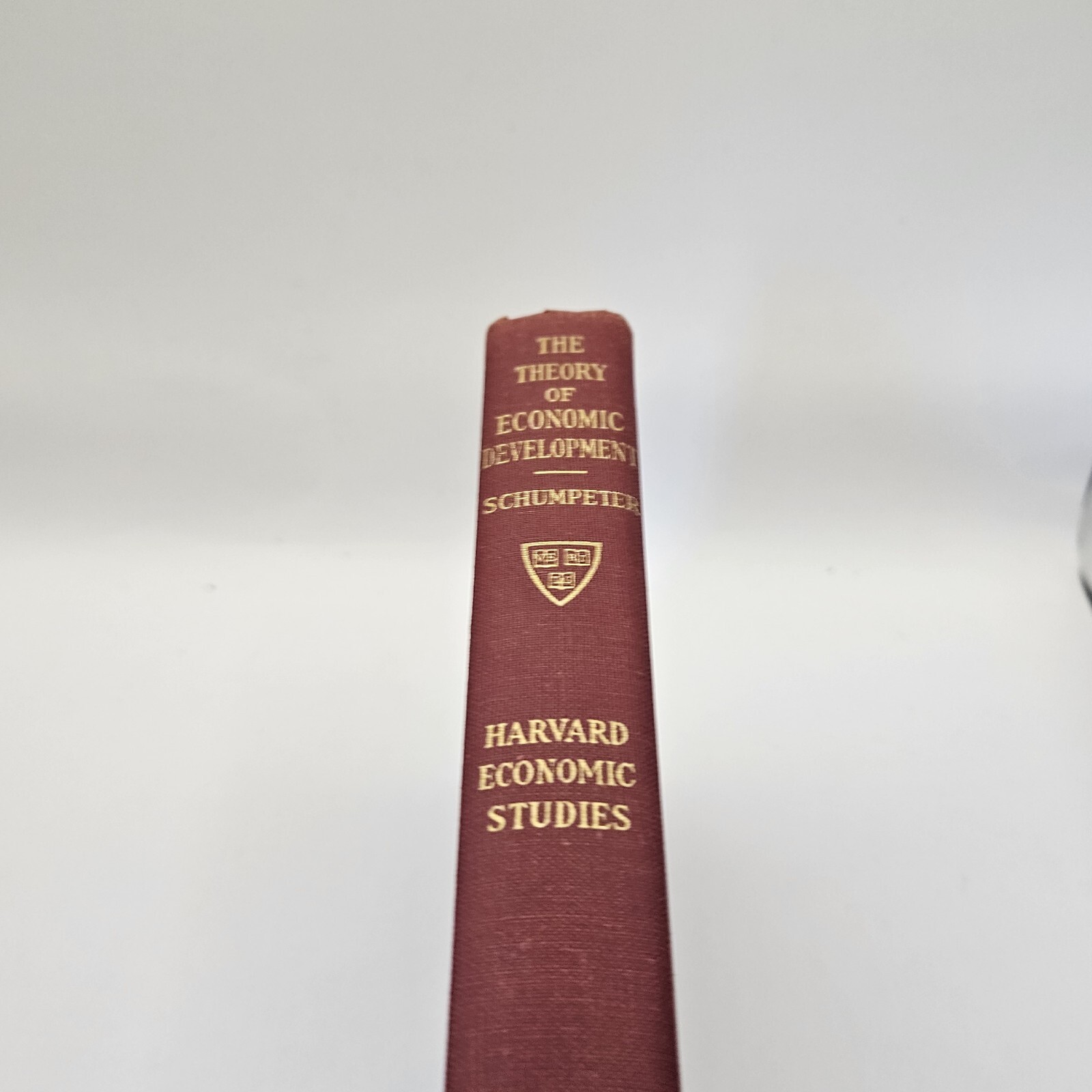The Theory Of Economic Development Joseph Schumpter 3rd Print 1949 Harvard Press
